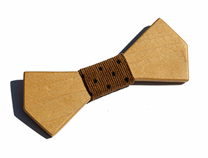 Dřevěný motýlek